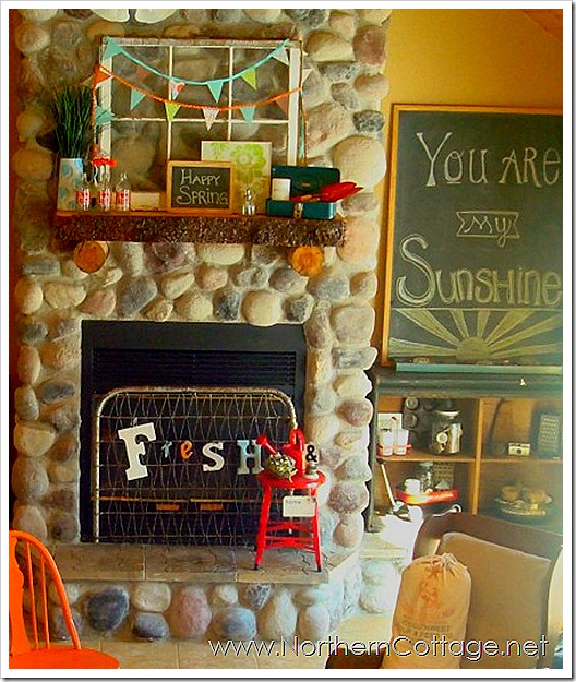 northern cottage mantel 